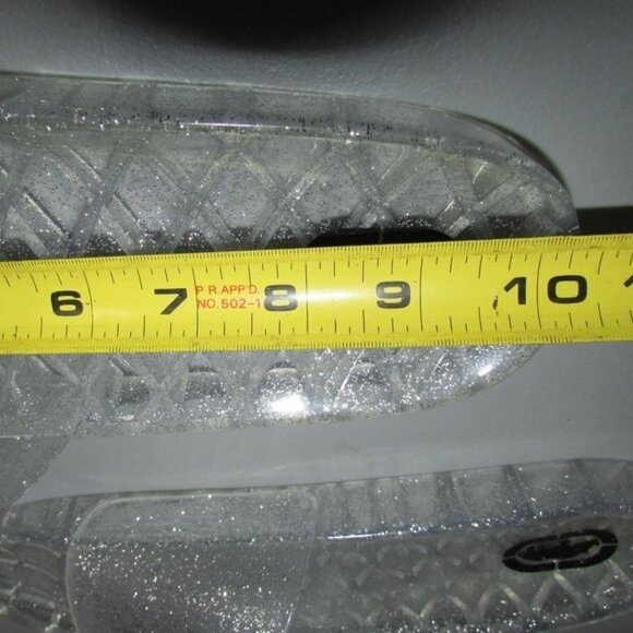 BOGO ECKO Unlimited Clear Jelly Slides Sandals womans 9.5/10 mens 7.5/8 UNISEX - Picture 6 of 6